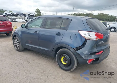 2016 Kia Sportage Lx z USA, uszkodzony, nr VIN KNDPBCAC0G7871663